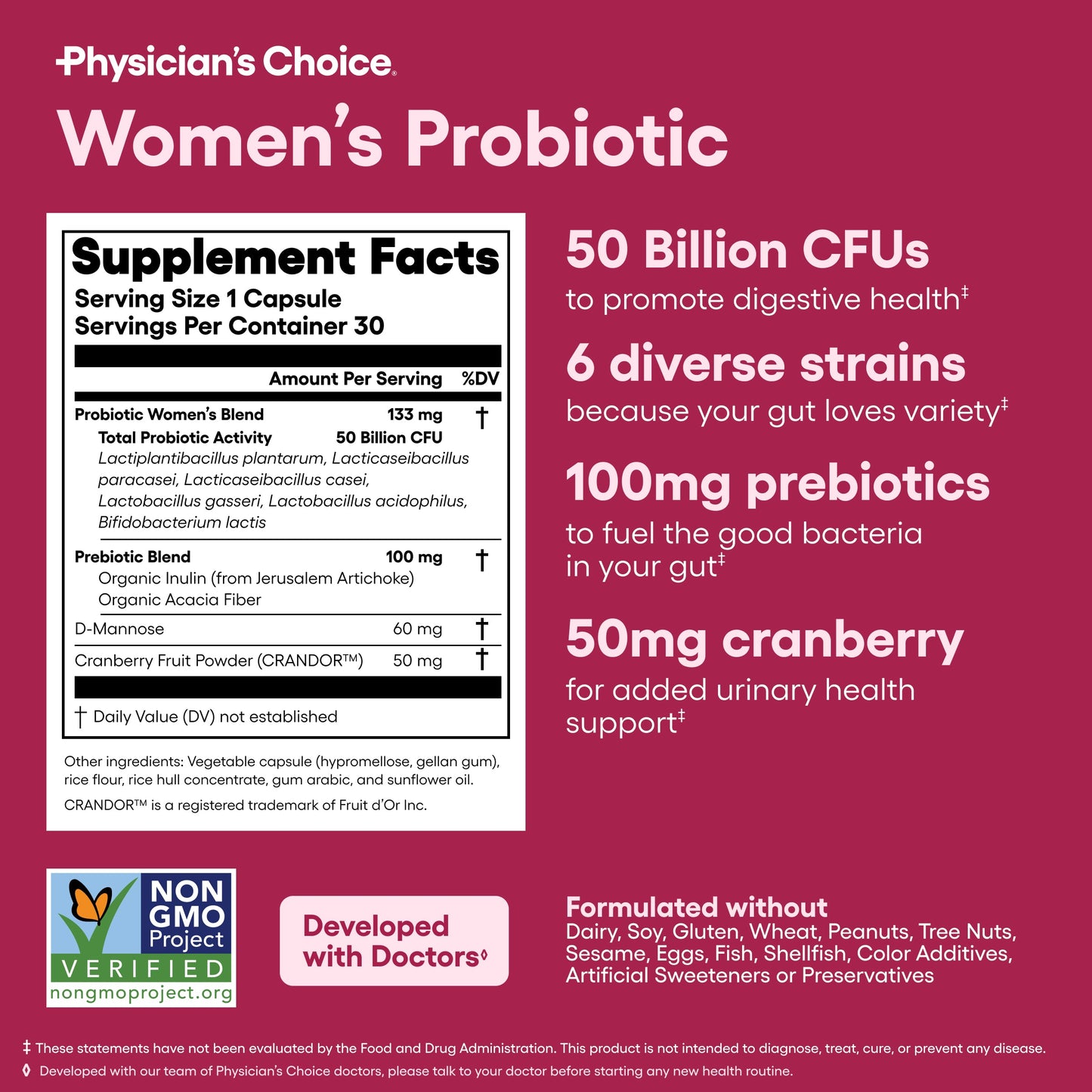Fidrax® Women's Probiotic