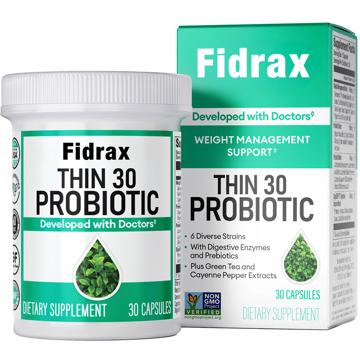 Fidrax®  Thin 30 Probiotic
