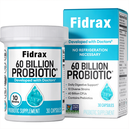 Fidrax®  60 Billion Probiotic