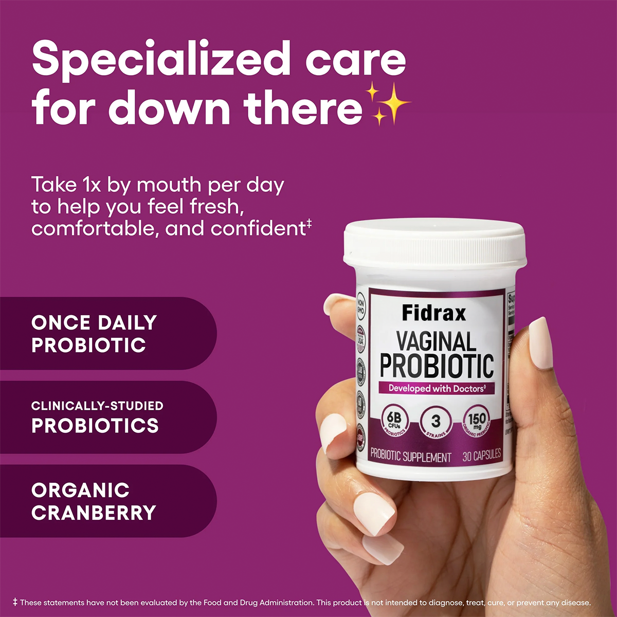 Fidrax®  Vaginal Probiotic