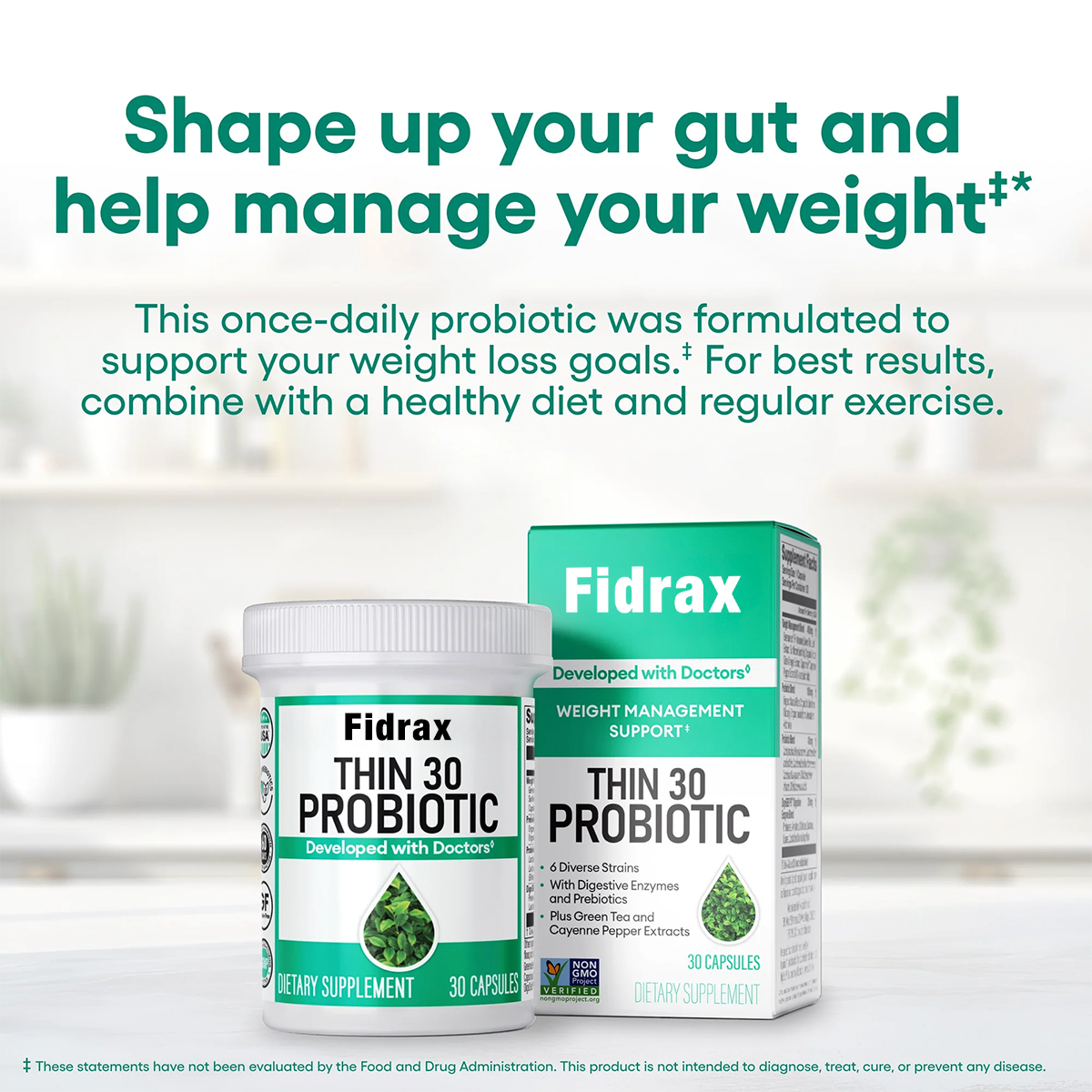 Fidrax®  Thin 30 Probiotic