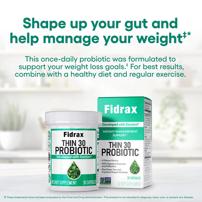 Fidrax®  Thin 30 Probiotic