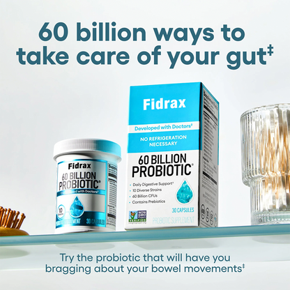 Fidrax®  60 Billion Probiotic