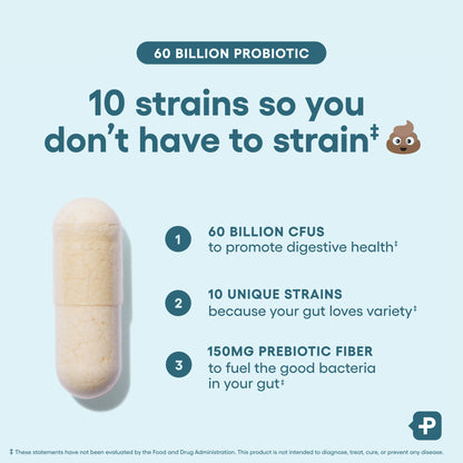 Fidrax®  60 Billion Probiotic