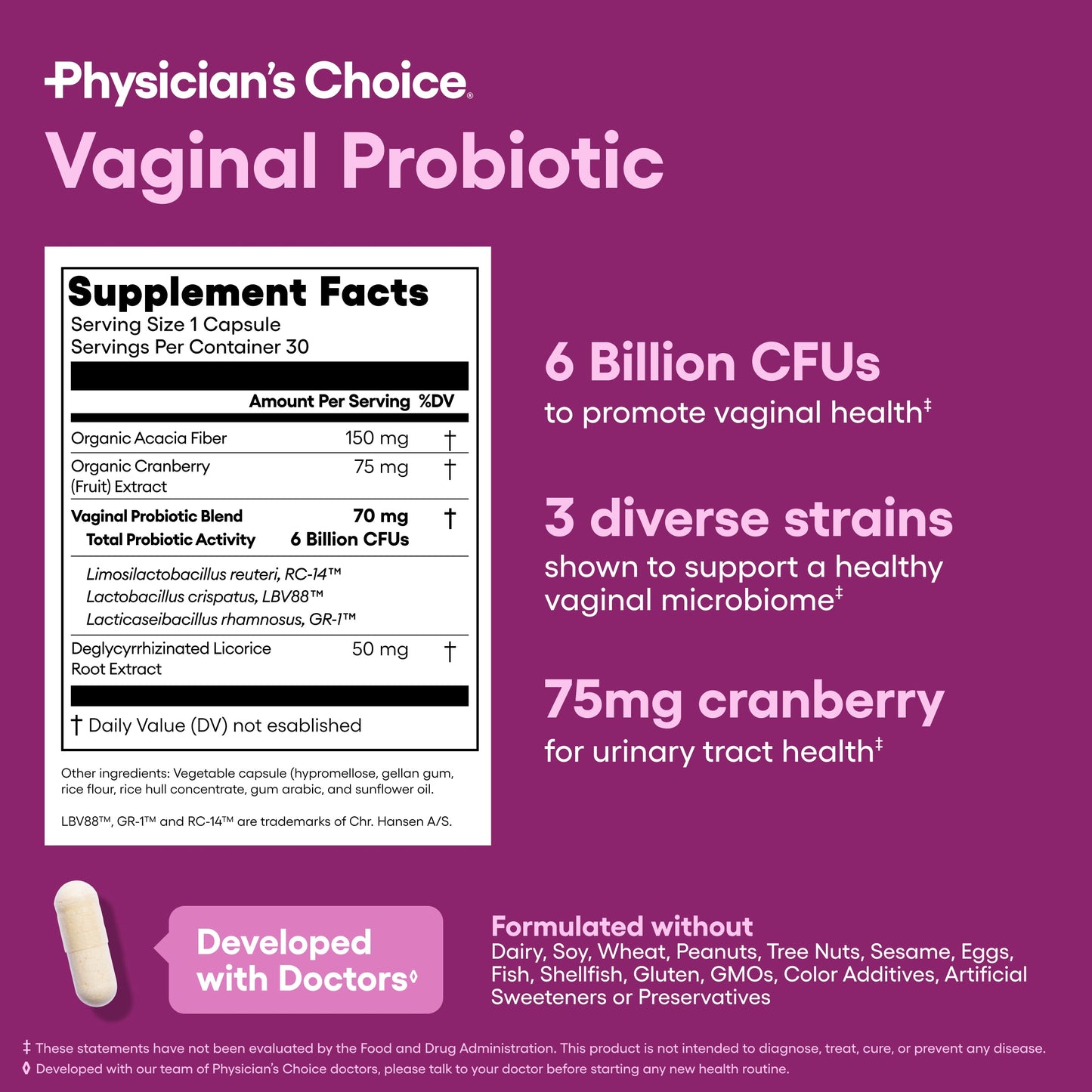 Fidrax®  Vaginal Probiotic